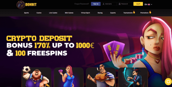Donbet casino review