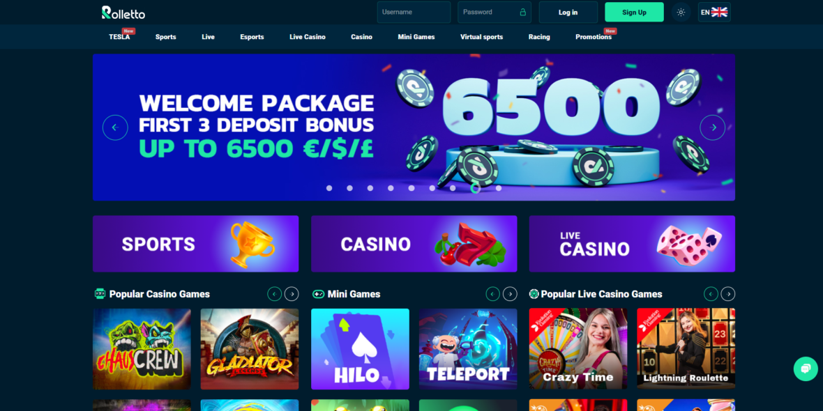 Rolletto Login: Fast £ Access in UK